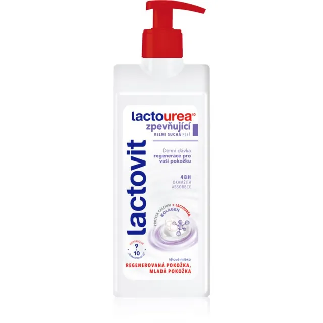 Lactovit LactoUrea Firming Pinguldav kehapiim kuivale nahale 400 ml