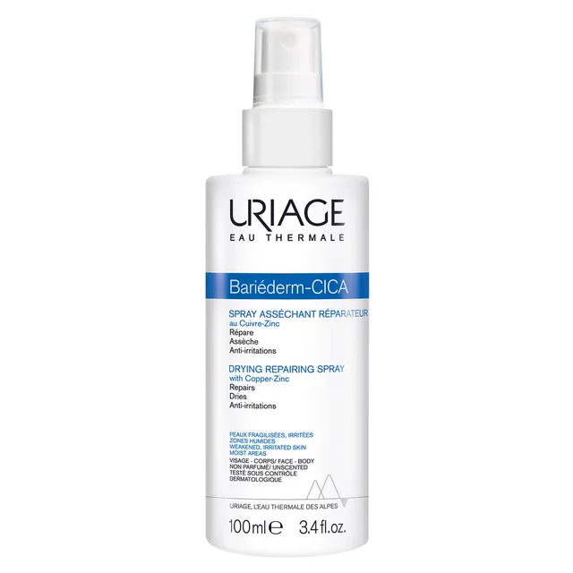 URIAGE Bariederm Cica Drying Repairing Spray With Copper-Zinc 100ml