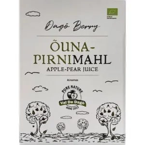 Dagö Berry Õuna-pirnimahl 3L BIB mahe
