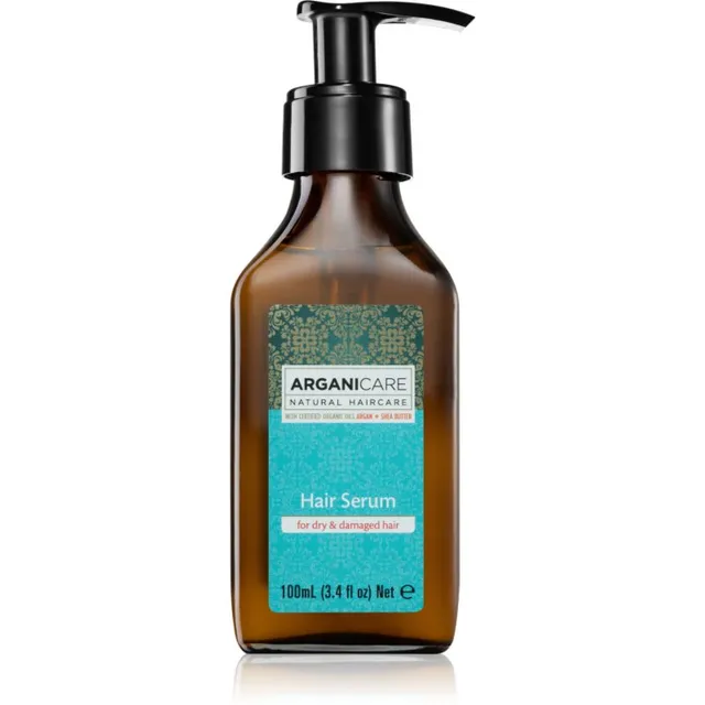 Arganicare Argan Oil & Shea Butter Hair Serum Tugevdav seerum kuivadeleja kahjustatud juustele 100 ml