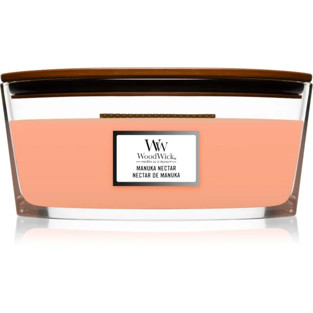 Woodwick Manuka Nectar lõhnaküünal puidust taht (hearthwick) 453,6 g