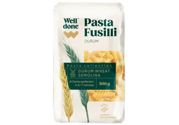 Makaronid durum Fusilli WELL DONE 500g