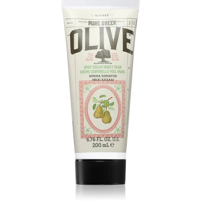 Korres Pure Greek Olive & Honey Pear Toitev kehakreem 200 ml
