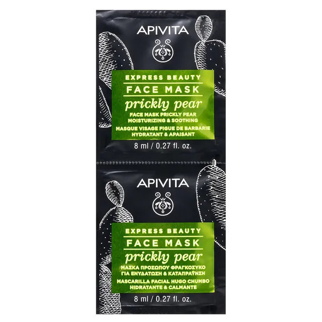 APIVITA Express Beauty Prickly Pear Face Mask 2x8ml