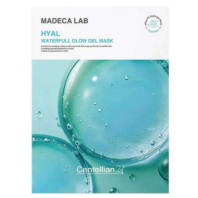 CENTELLIAN24 Madeca Lab Hyal Waterfull Glow Gel Sheet Mask 22g