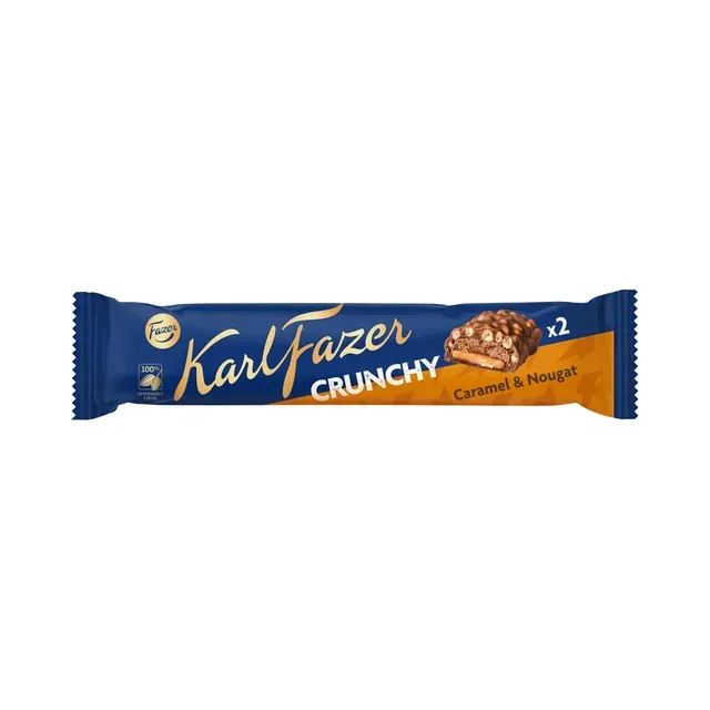 Šokolaadibatoon Crunchy, KARL FAZER, 55 g