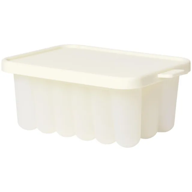 BIBS Baby Food Freezer Tray külmakindel silikoonvorm Ivory 12 x 8,5 x 5,3 cm 150 ml