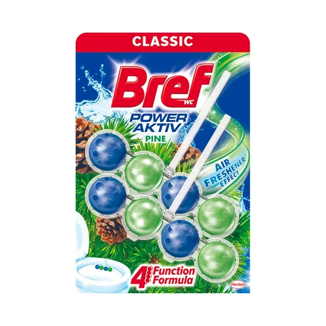 WC värskendaja Power Aktiv Pine, BREF, 2x50 g