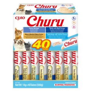Inaba Churu Multipakk Tuunikala kreem maiustus kassidele 40x14g