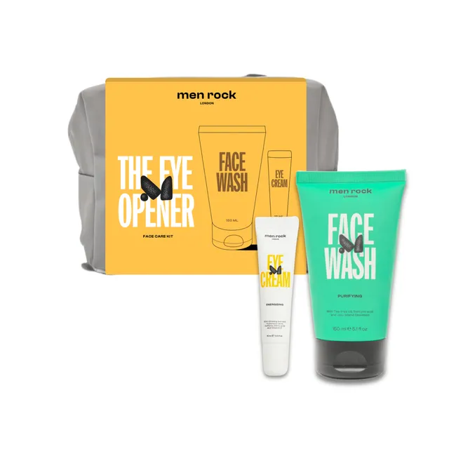 Men Rock The Eye Opener Face Care Kit
