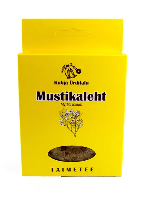 KUBJA MUSTIKALEHED (MYRTILLI FOLIA) 15G