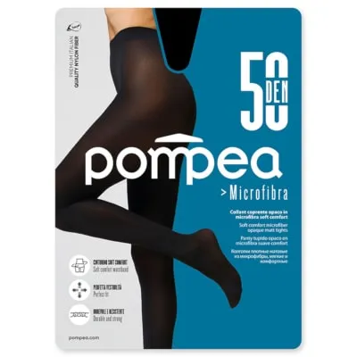 Naiste sukkpüksid Pompea Microfibra 50 nero 3