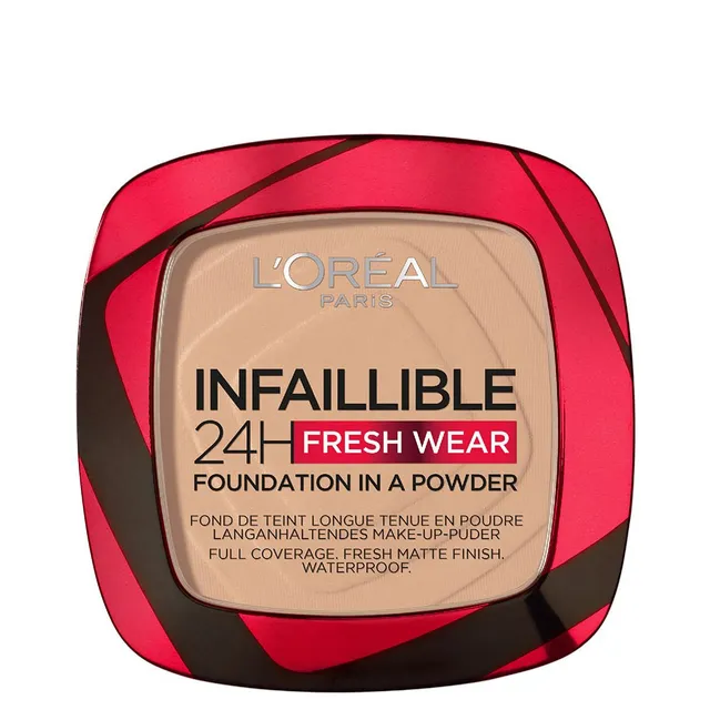 L'OREAL Infaillible 24h Fresh Wear Foundation In A Powder No.130 True Beige 9g