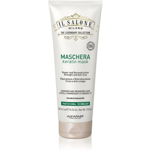 Alfaparf Milano Il Salone Milano Keratin Taastav mask kahjustatud juustele 250 ml