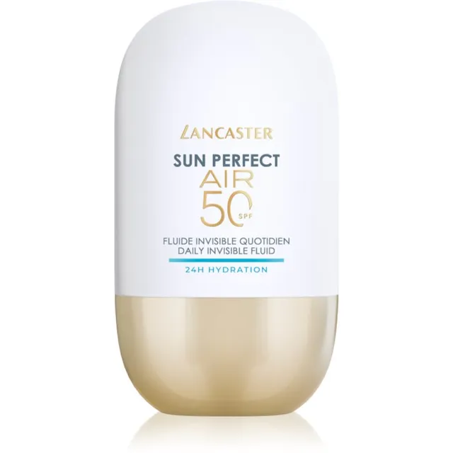 Lancaster Sun Perfect Air 50 24H Hydration Üliõhuke kaitsev vedelik kuivale ja väga kuivale nahale SPF 50 40 ml