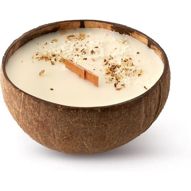 Tropicandle Coconut lõhnaküünal puidust taht 350 ml