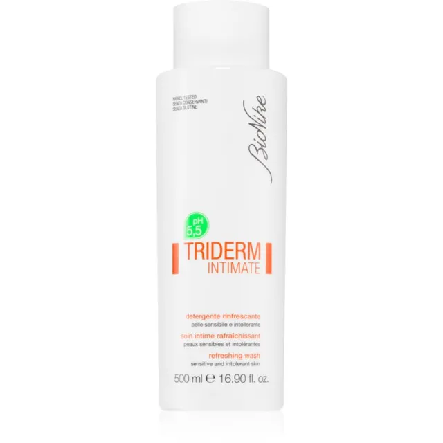 BioNike Triderm Intimate Värskendav intiimhügieenigeel naistele 500 ml