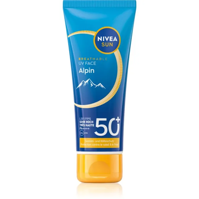 NIVEA SUN Alpin Näo päikesekaitse kaitseks külma ja tuule eest SPF 50+ 40 ml