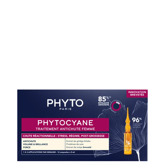 PHYTO Phytocyane Anti-Hair Loss Treatment for Women 12x5ml
