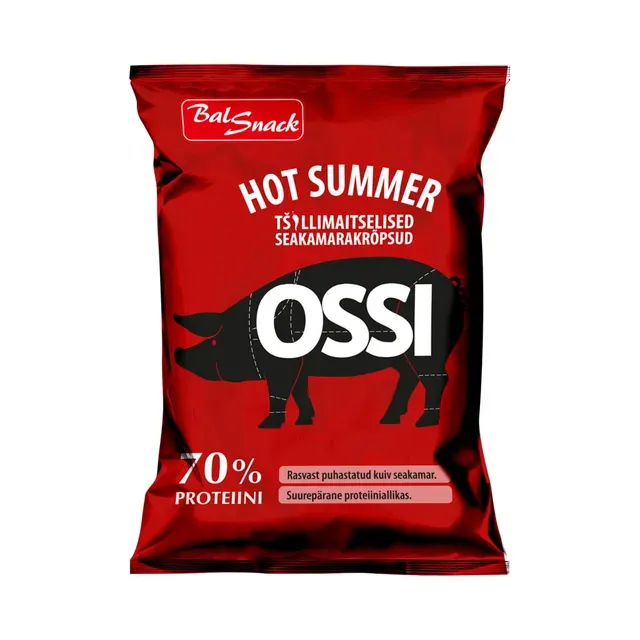 Tšillimaitselised seakamarakrõpsud, OSSI, 40 g