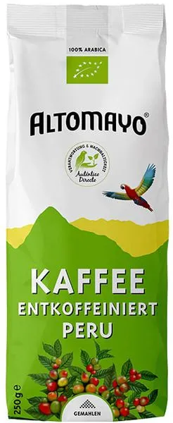 Jahvatatud kohv „Hochland“, kofeiinivaba, ökoloogiline