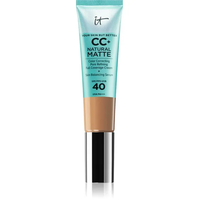 IT Cosmetics Your Skin But Better CC+ Natural Matte CC kreem matistava ilme jaoks/ matistav SPF 40 Neutral Tan 32 ml