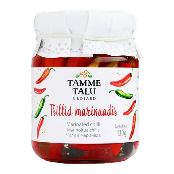 Tšillid marinaadis 130g