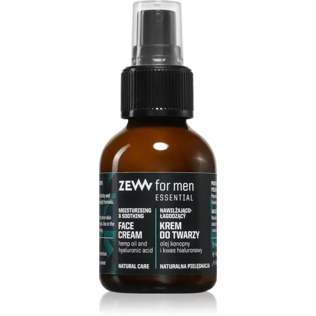 Zew For Men Essential Moisturising & Soothing Face Cream Niisutav näokreem meestele 50 ml