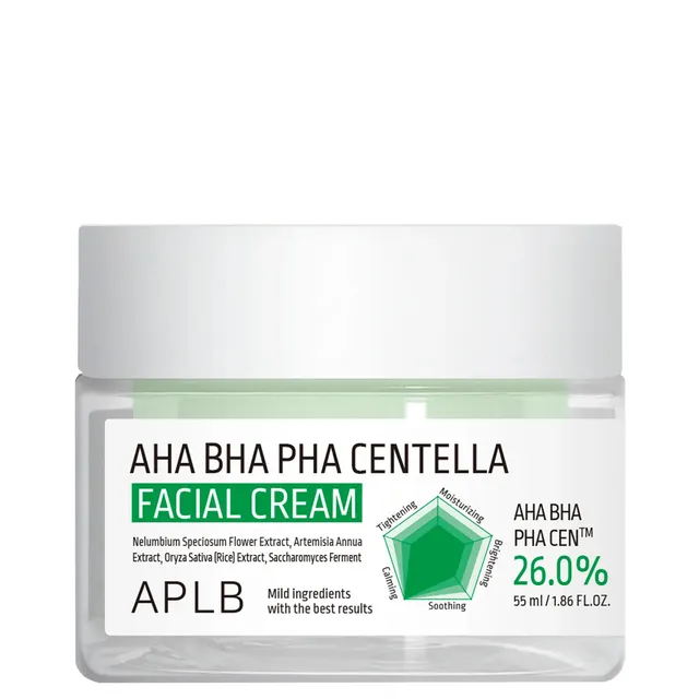 APLB AHA BHA PHA Centella Facial Cream 55ml