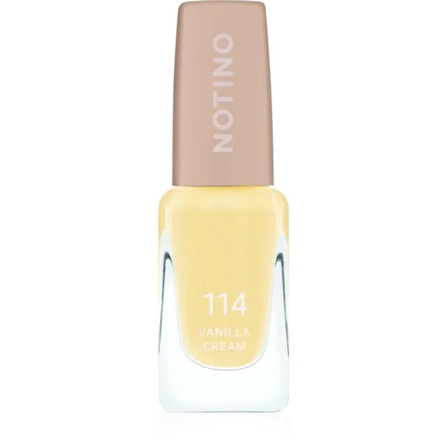 Notino Gel Effect Nail Polish Geeliefektiga küünelakk 114 Vanilla Cream 10 ml