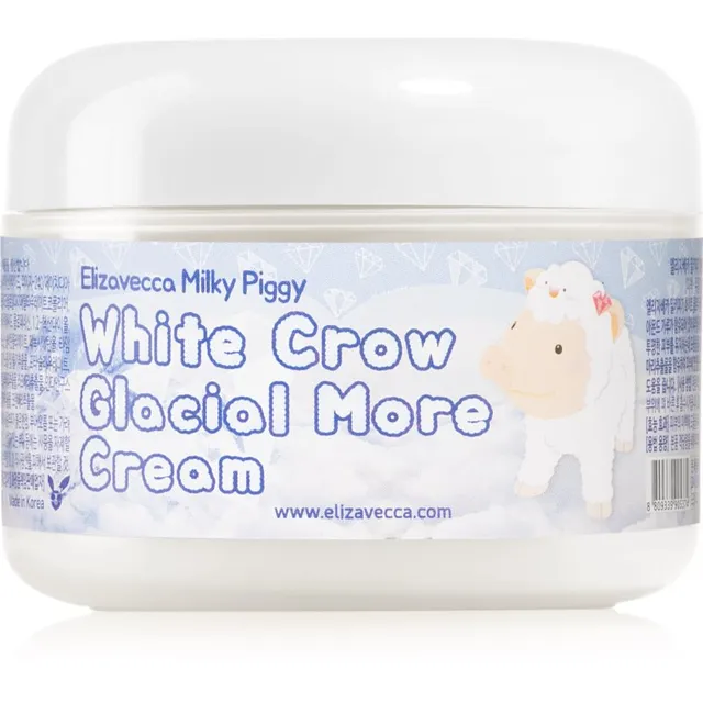 Elizavecca Milky Piggy White Crow Glacial More Cream Kirgastav ja niisutav kreem 100 ml