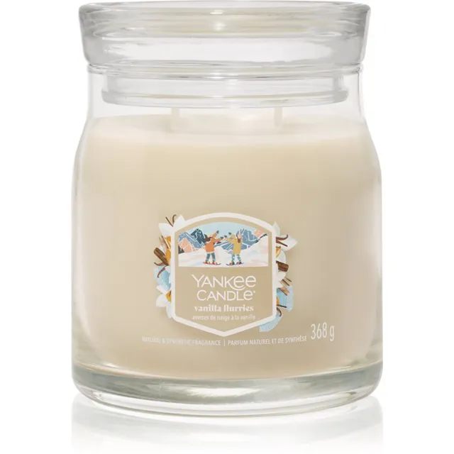 Yankee Candle Vanilla Flurries lõhnaküünal signatuur 368 g