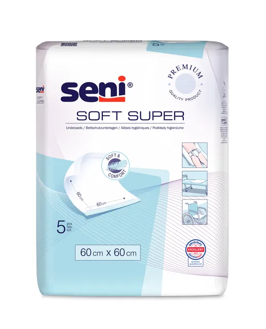 SENI SOFT SUPER ALUSLINAD 60X60CM N5
