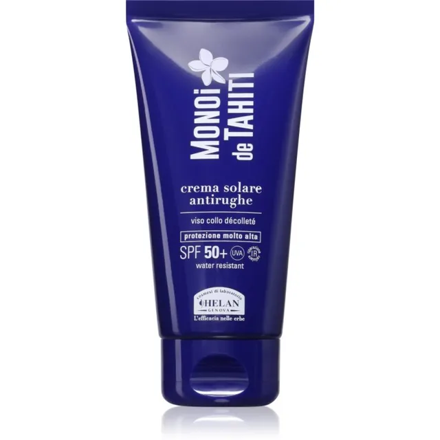 Helan MONOÏ de TAHITI Sun Cream SPF50+ Kaitsev kreem kehale ja näole SPF 50+ 75 ml