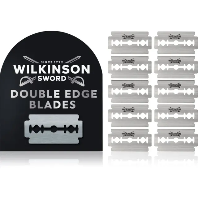 Wilkinson Sword Barber's Style Double Edge Asendusterad, 10 tk