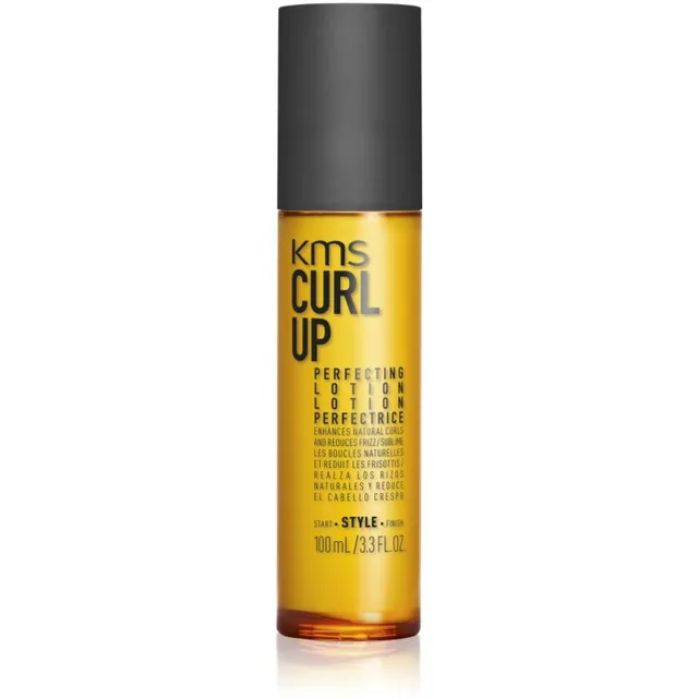 KMS Curl Up Perfecting Lotion Soenguvedelik lainelistele ja lokkis juustele 100 ml