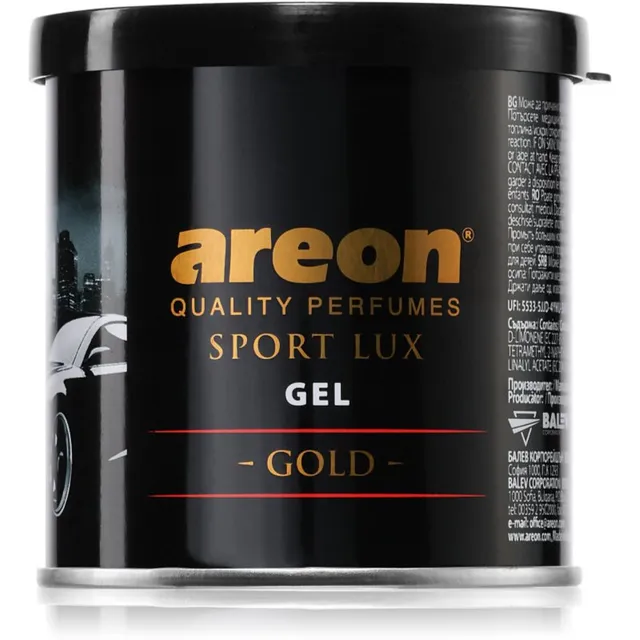 Areon Gel Sport Lux auto- ja kodulõhnastajad 80 g