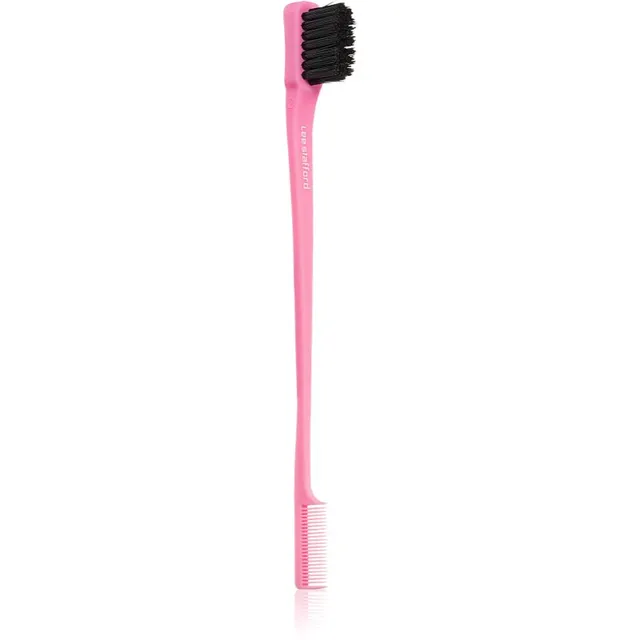 Lee Stafford For The Love Of Curls 2 in 1 Edge Brush & Comb Kamm lainelistele juustele 1 tk