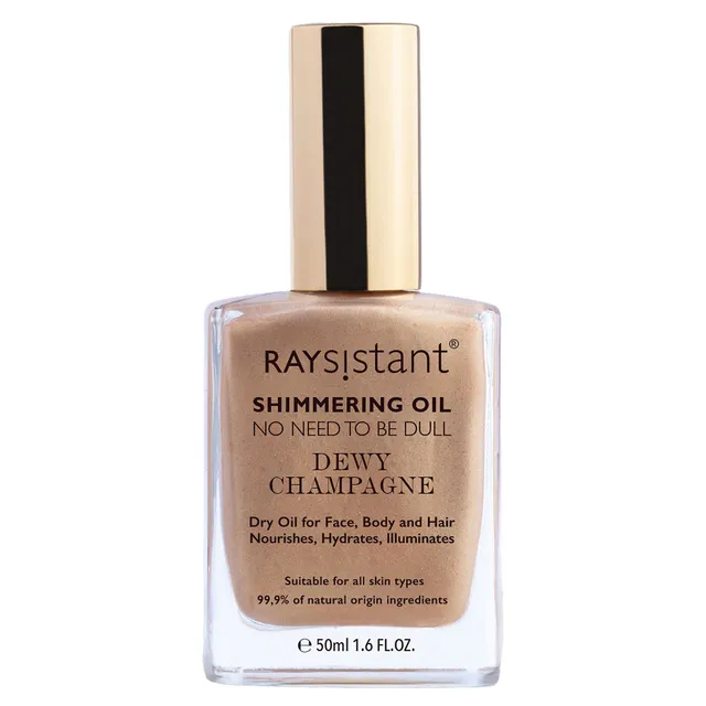 AUSTRALIAN GOLD Raysistant Shimmering Oil Dewy Champagne 50ml