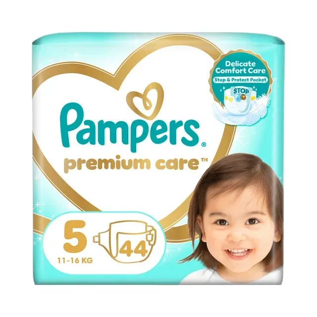 Tavamähkmed Premium Care Junior 5, PAMPERS, 11-16 kg/44 tk