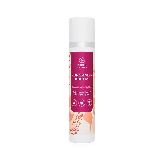 Porgandikreem, GREEN NATURE, 100 ml