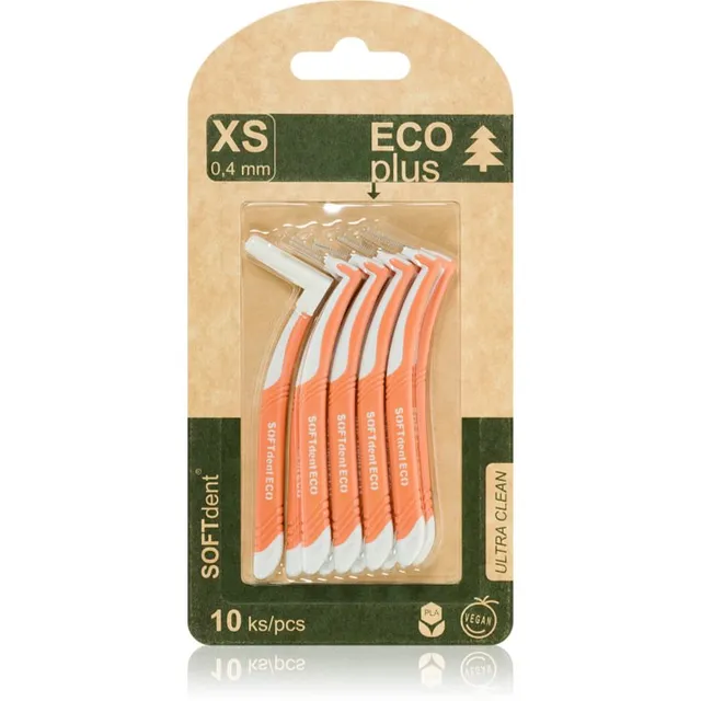 SOFTdent ECO Interdental brushes Hambavaheharjad 0,4 mm 10 tk