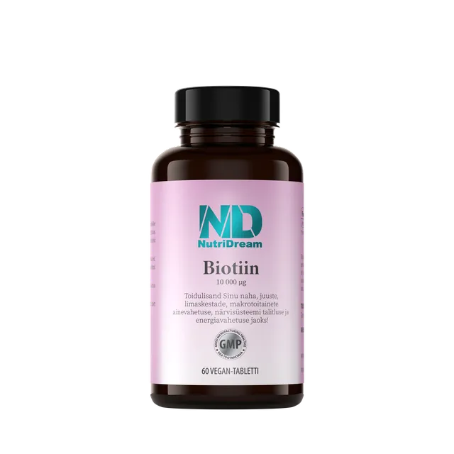 NutriDream Biotin 10,000 µg N60 toidulisand