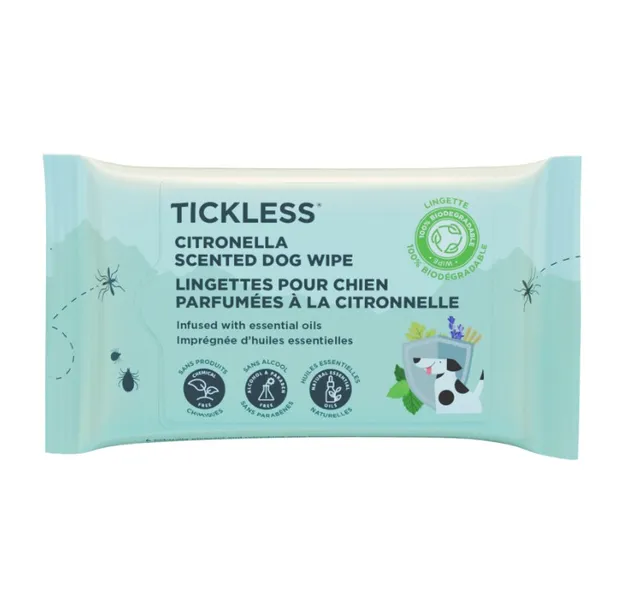TICKLESS NIISKED SALVRÄTID CITRONELLA KOERTELE N20