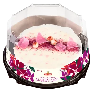 Kohupiima-marjatort 650g Eesti Pagar