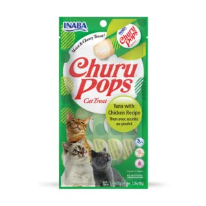 Inaba Churu Pops Tuunikala ja Kana kreem maiustus kassile