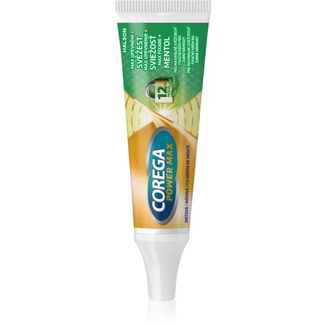 Corega Powermax Fixation Fresh Fikseeriv geel hammastele 40 g