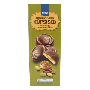 Coop Maapähklivõi täidisega küpsised210g