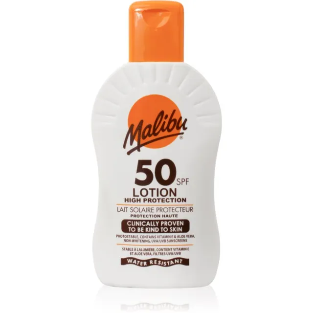 Malibu Lotion High Protection Päikesekaitsepiim SPF 50 200 ml