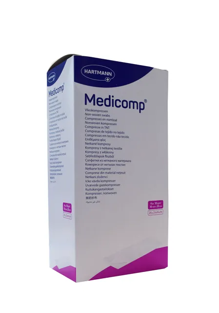 MEDICOMP TAMPOONID STER 10X20CM N25X2